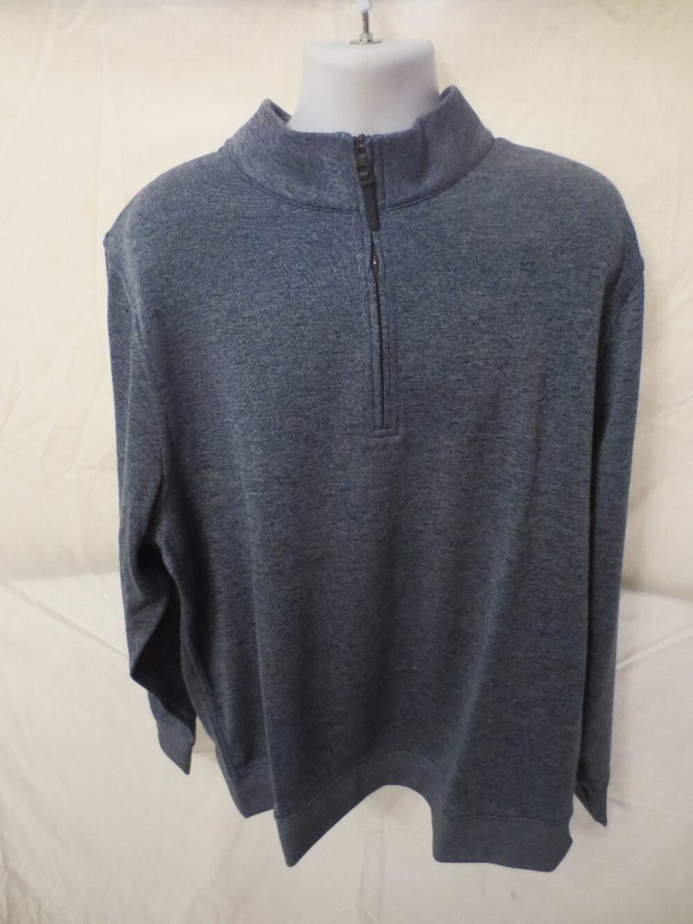 Nike Men's DH0986-451 Dri-Fit LS 1/4 Zip Golf Shirt - Blue - Size: XXL NWT